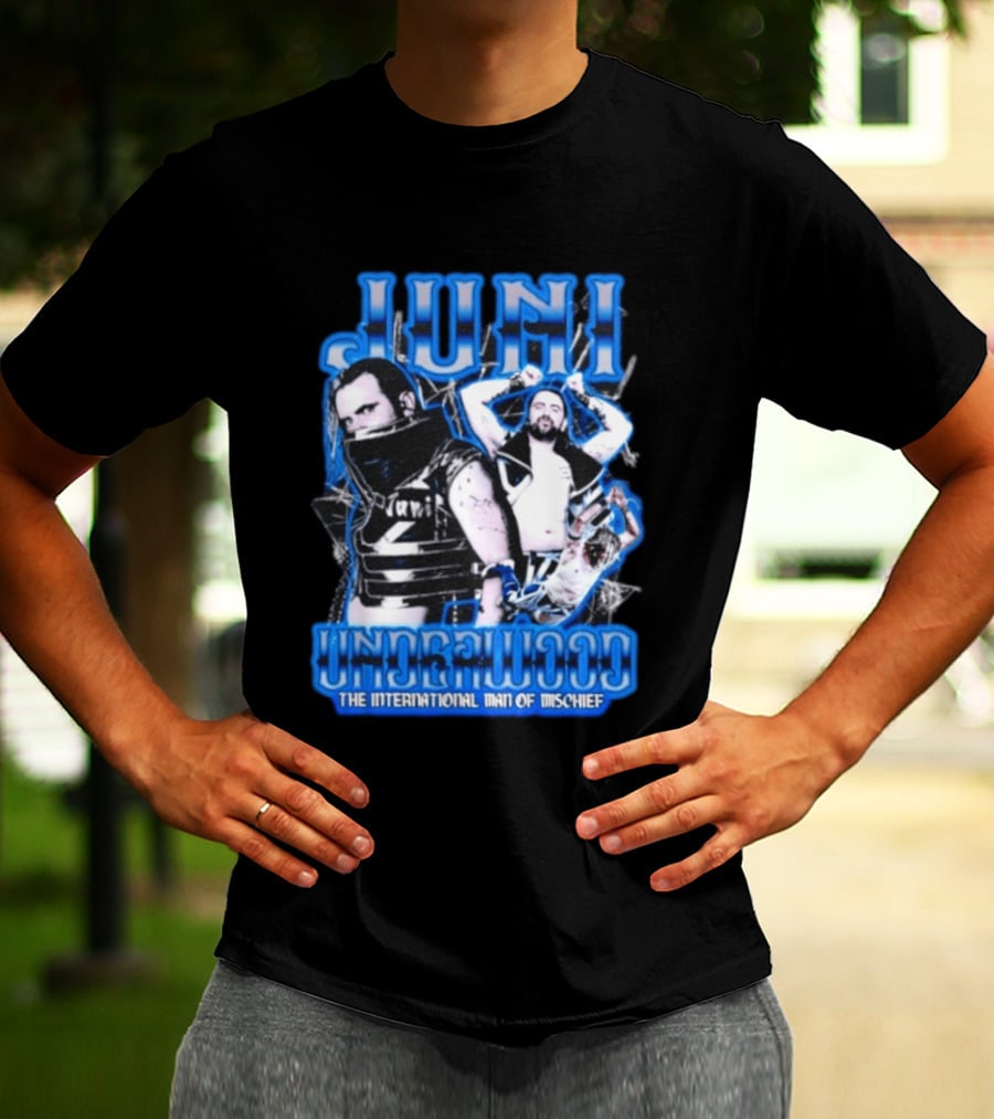 Juni Underwood The International Man Of Mischief T-Shirt