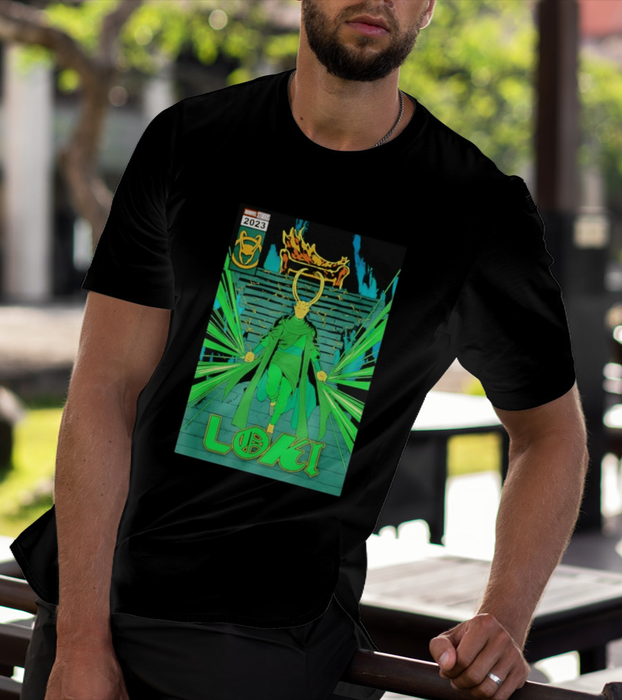 Marvel Studios Loki 2023 Season 2 God Comic T-Shirt