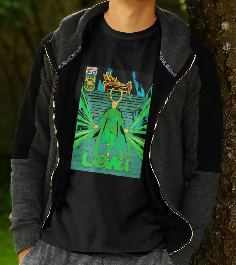 Marvel Studios Loki 2023 Season 2 God Comic T-Shirt