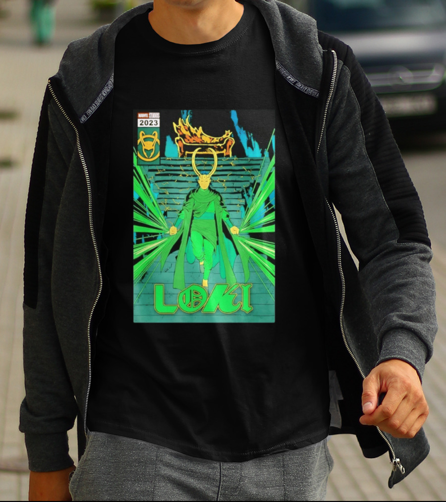 Marvel Studios Loki 2023 Season 2 God Comic T-Shirt