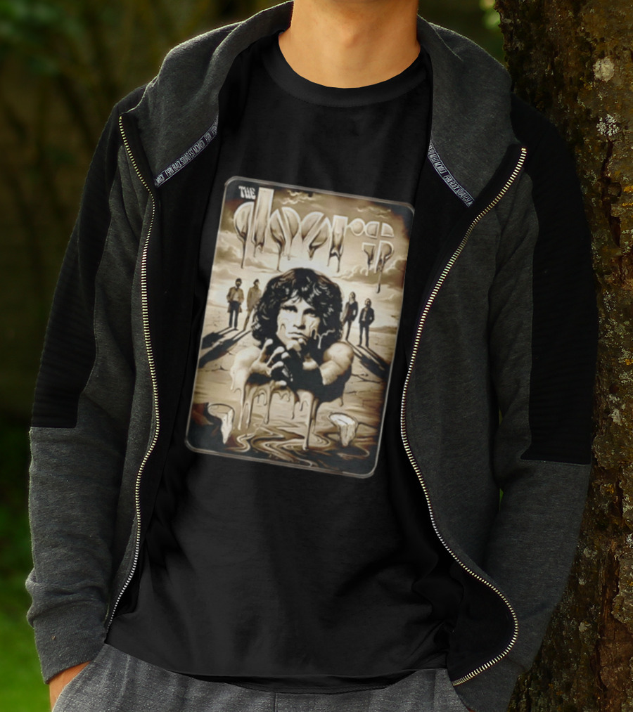 The Doors Break On Through Salvador Dali Style Jim Morrison T-Shirt