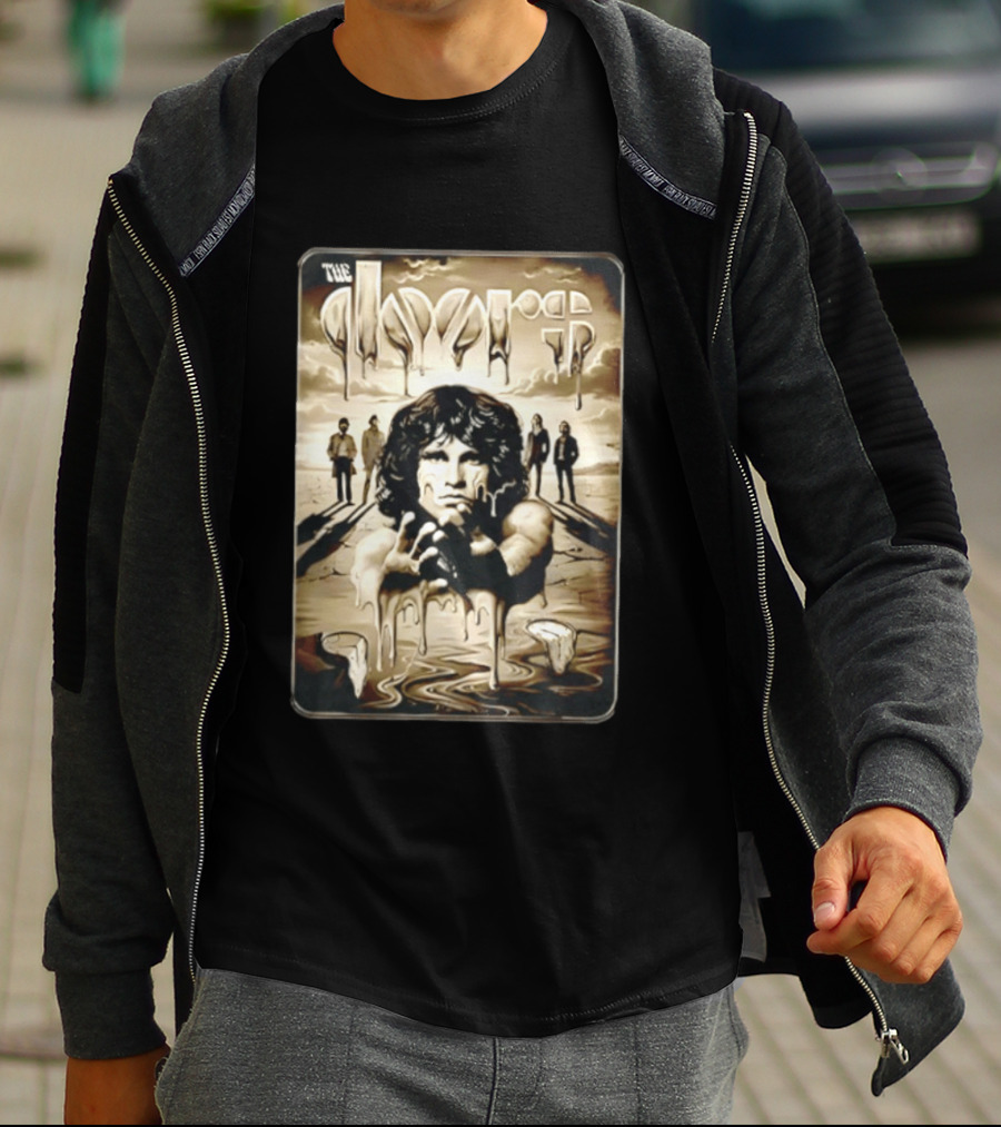 The Doors Break On Through Salvador Dali Style Jim Morrison T-Shirt