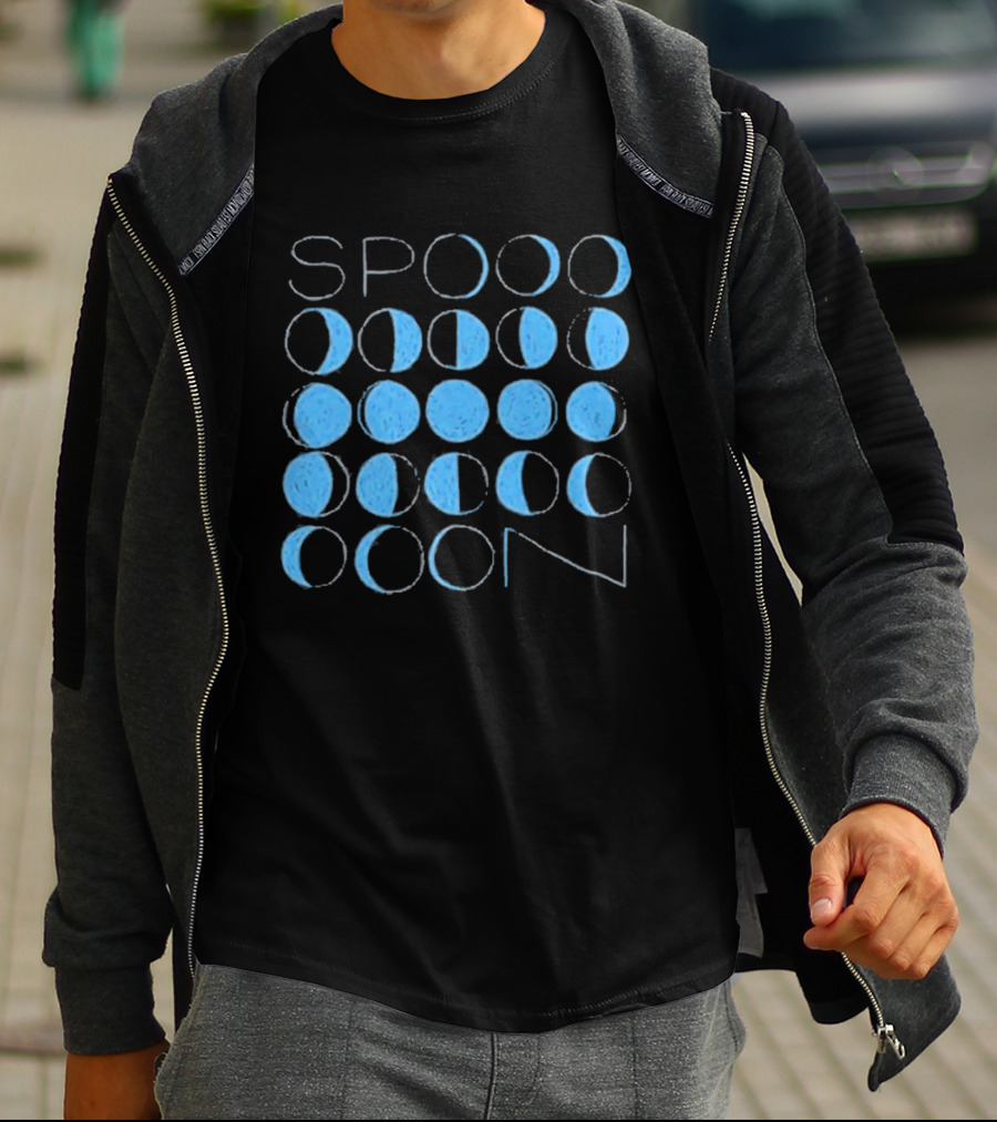SPOON Phases Of Blue Moons T-Shirt