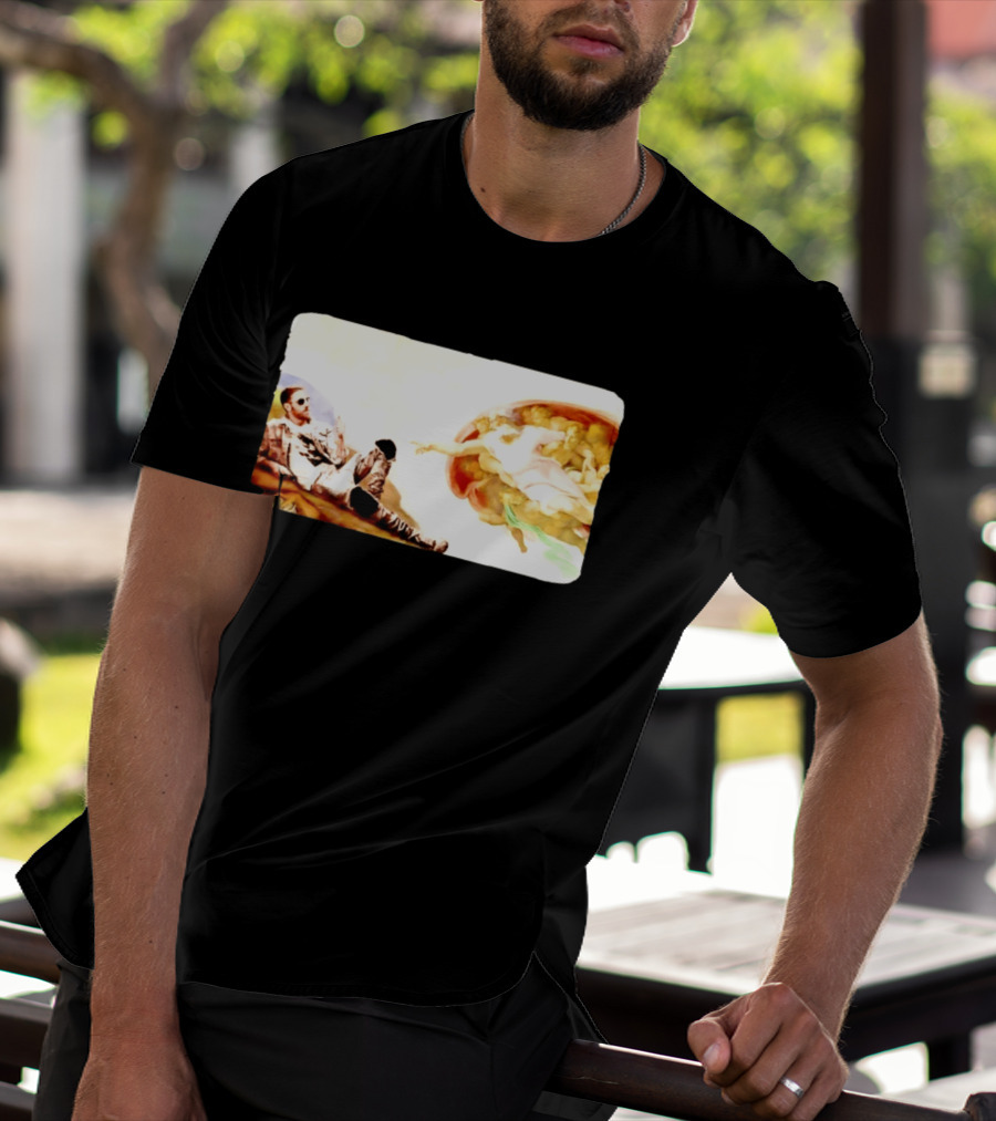 AEW Orange Cassidy The Creation Of Adam T-Shirt