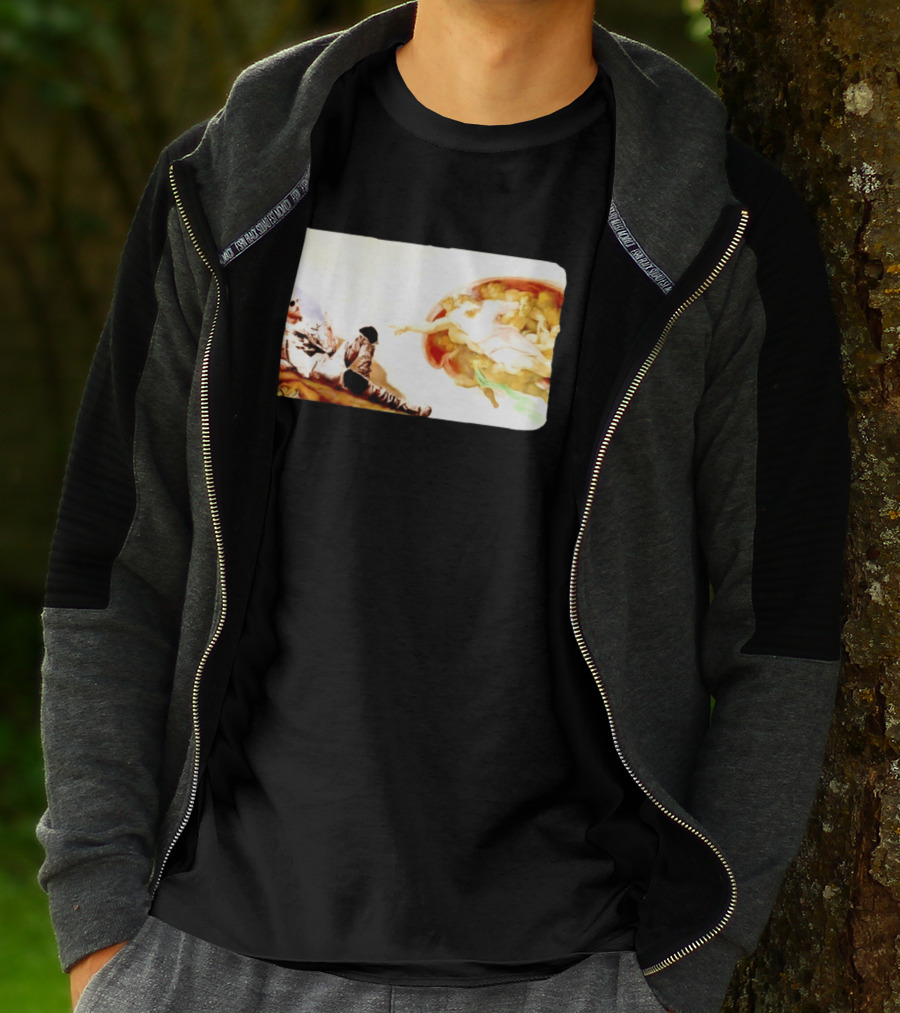 AEW Orange Cassidy The Creation Of Adam T-Shirt
