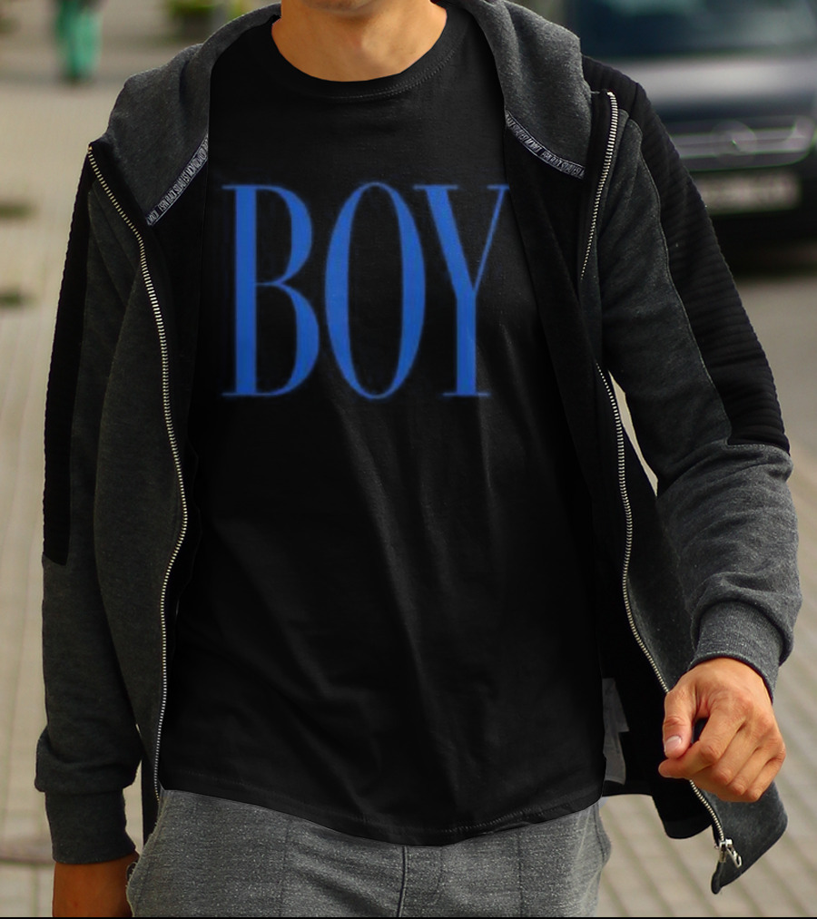 Boy Harsher Store Boy Bold Lettering T-Shirt