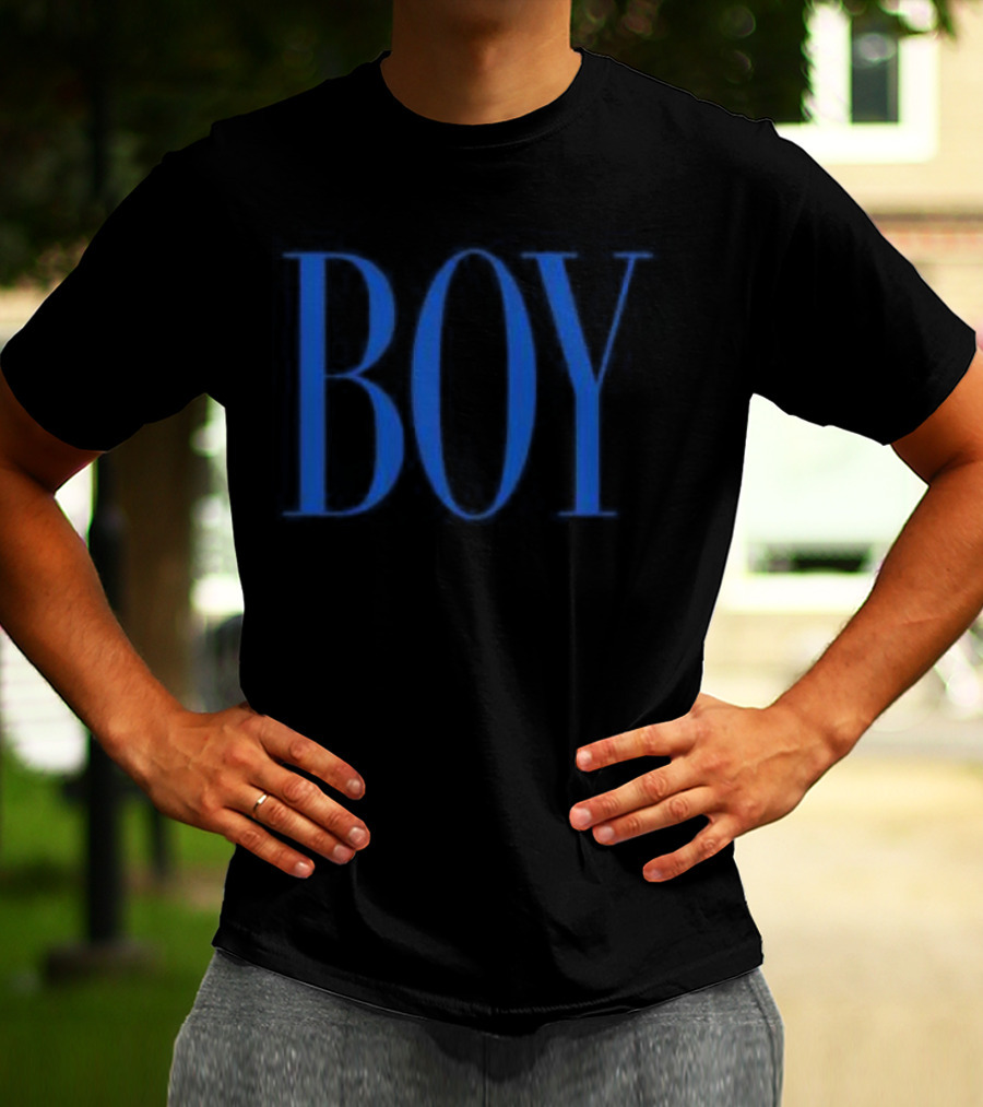 Boy Harsher Store Boy Bold Lettering T-Shirt