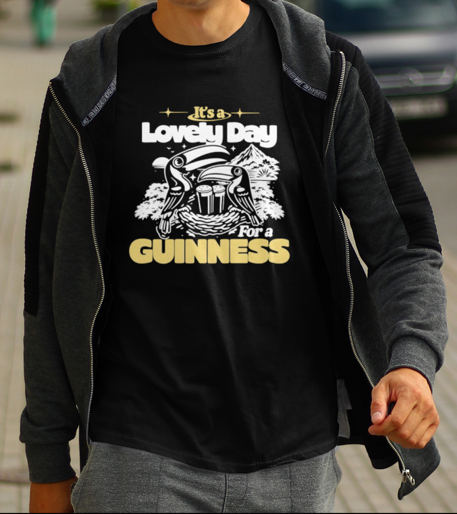 It's A Lovely Day For A Guinness Toucan T-Shirt