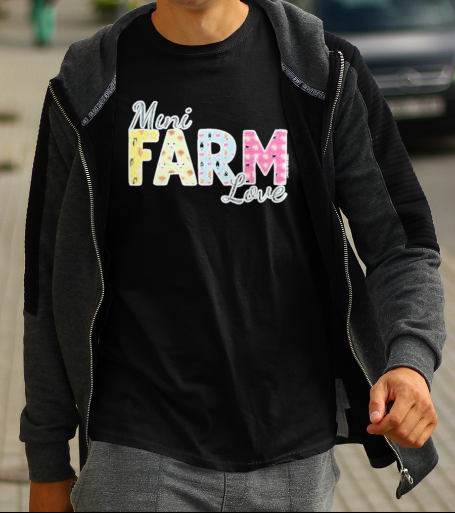 Mini Farm Love Floral Pastel T-Shirt