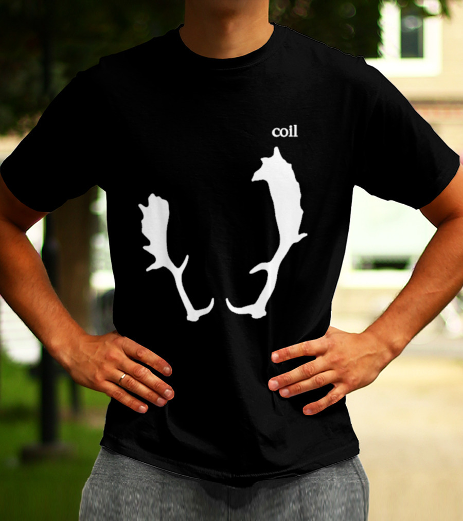 Coil Black Antlers T-Shirt