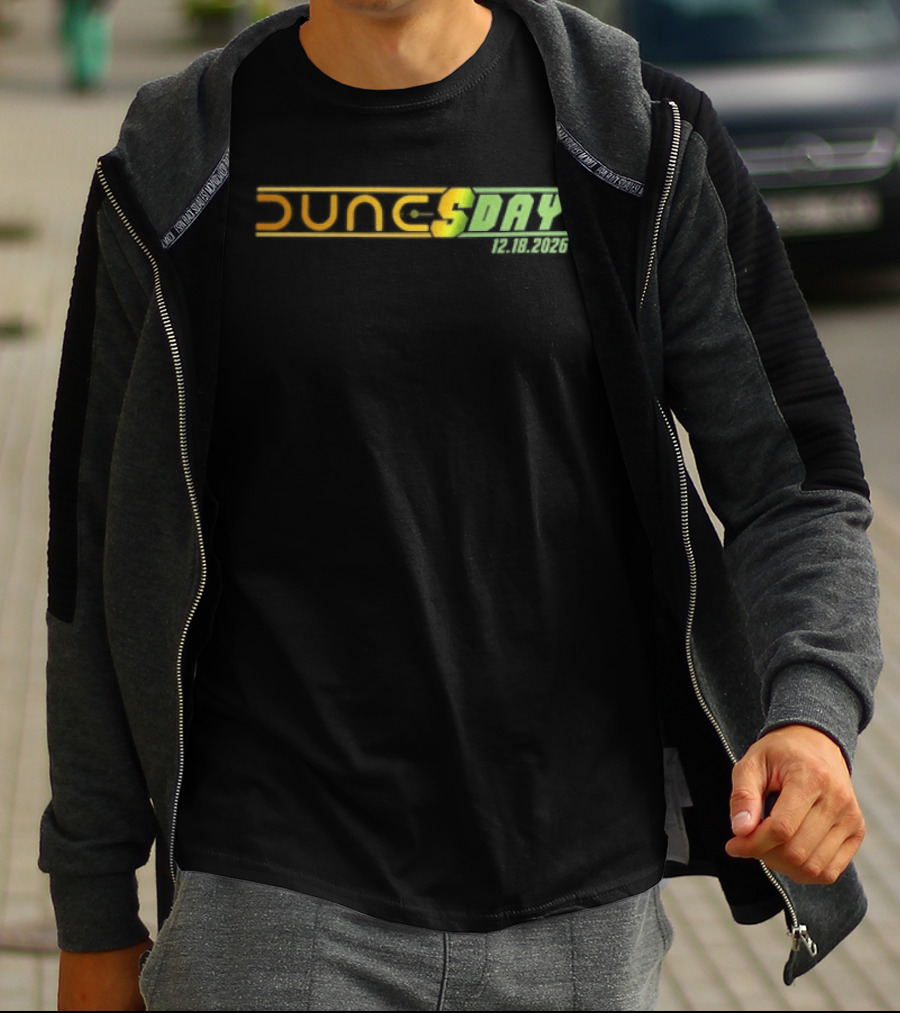 Dunesday December 18 2026 Dune Movie Release Date T-Shirt