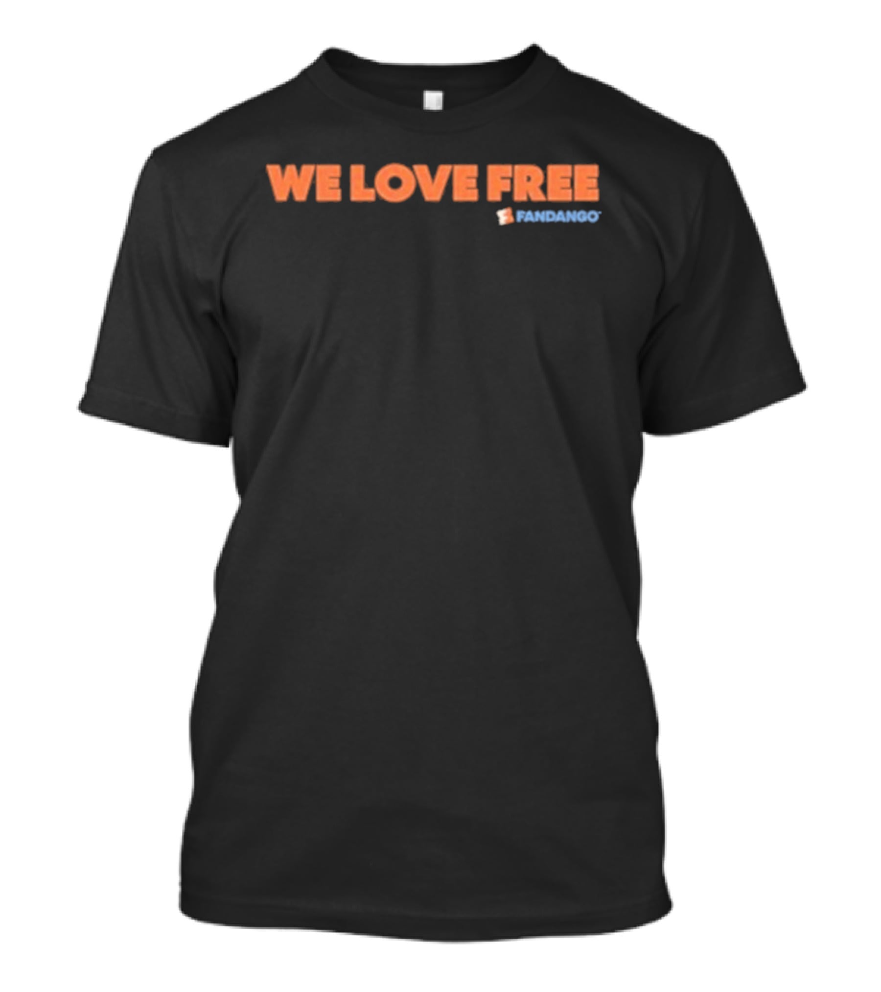 We Love Free Fandango Simple T-Shirt