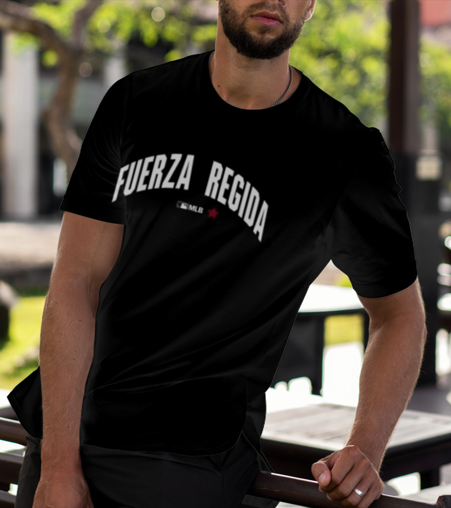 Fuerza Regida Store Batterman Black Star T-Shirt