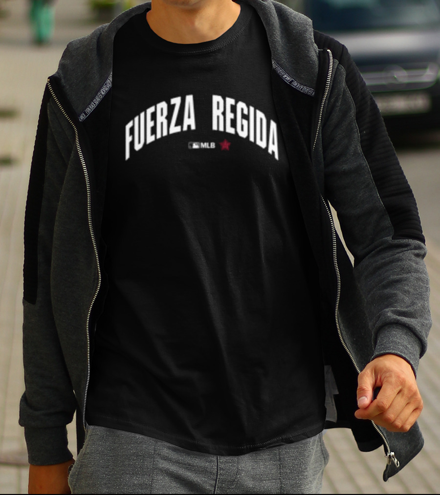Fuerza Regida Store Batterman Black Star T-Shirt