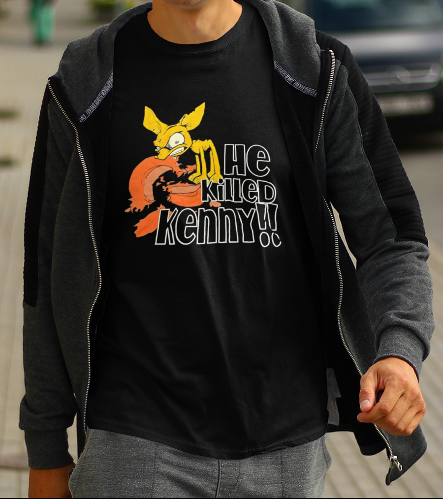Psycho Chihuahua He Killed Kenny T-Shirt