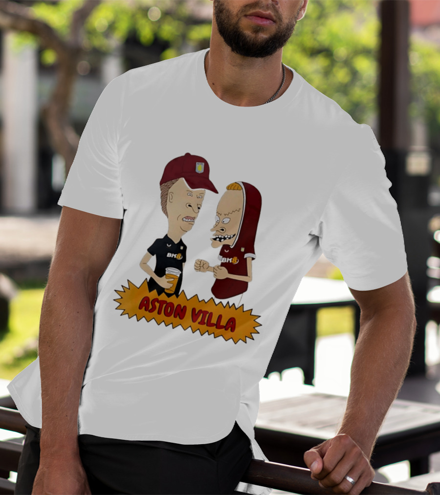 Aston Villa Beavis And Butt Head BK8 T-Shirt