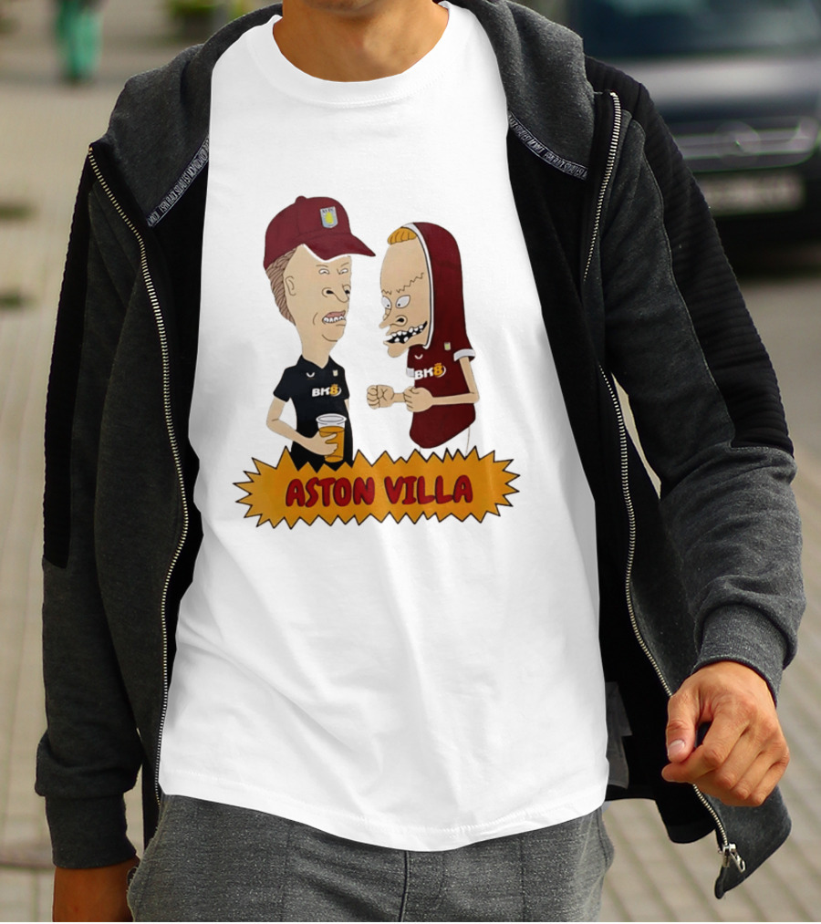 Aston Villa Beavis And Butt Head BK8 T-Shirt