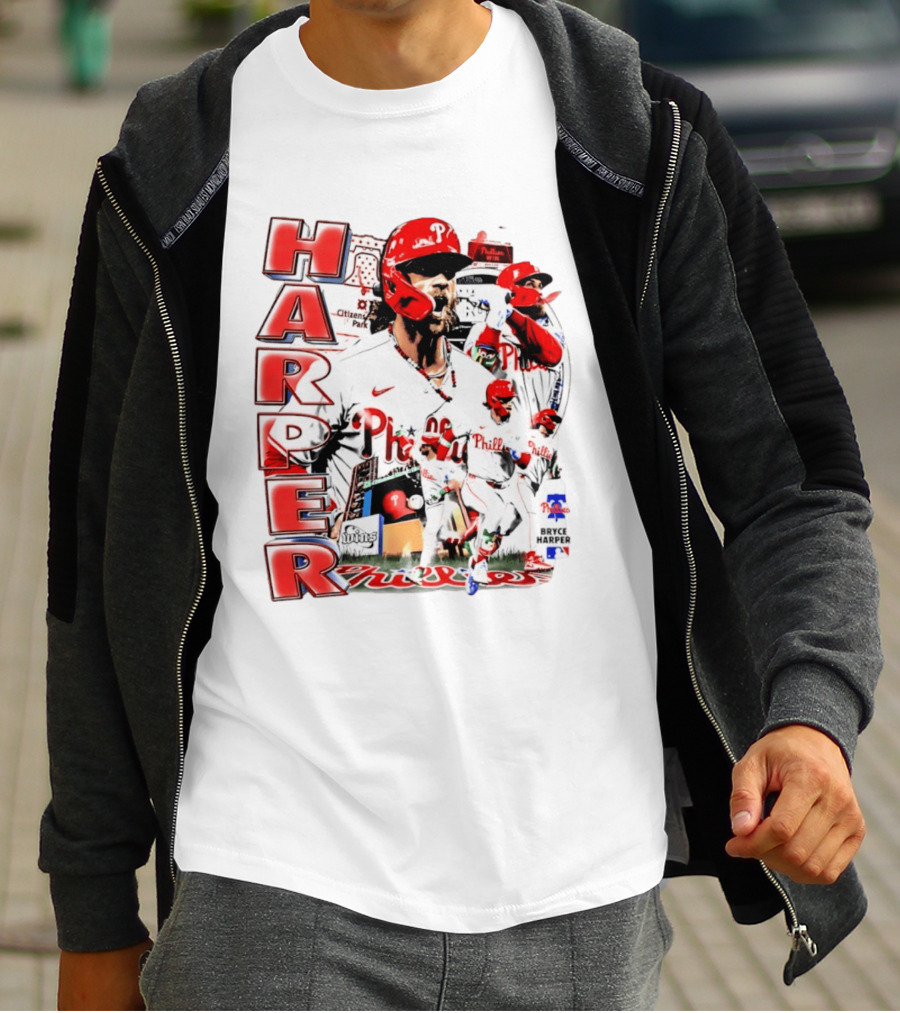 Bryce Harper Phillies Citizens Bank Park Moments 2026 T-Shirt