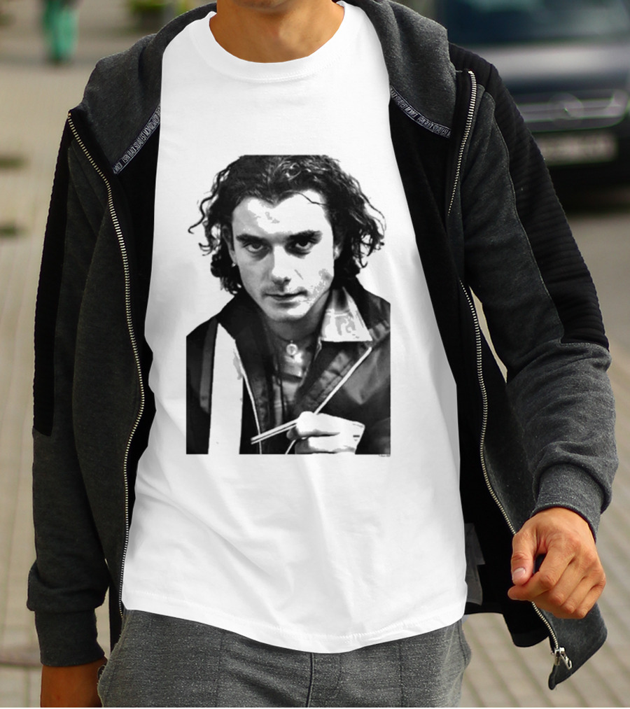 Bush Gavin Rossdale Black White Photo T-Shirt