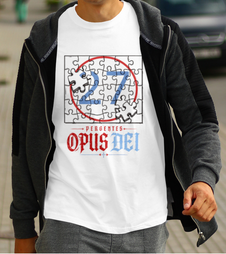 Pergentes Opus Dei 27 Puzzle T-Shirt
