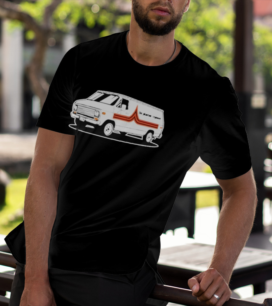 The Phantom Regiment Van Vintage White And Orange T-Shirt