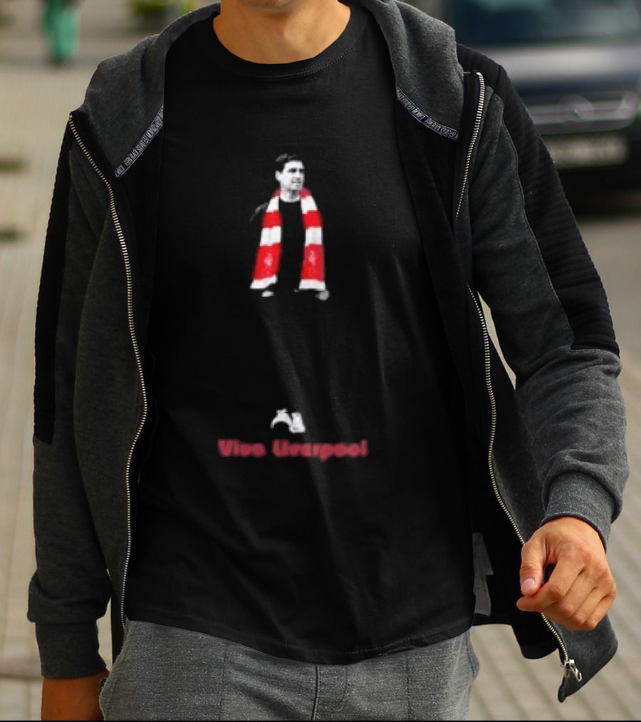 Xabi Alonso Viva Vamos Liverpool LFC Football YNWA T-Shirt