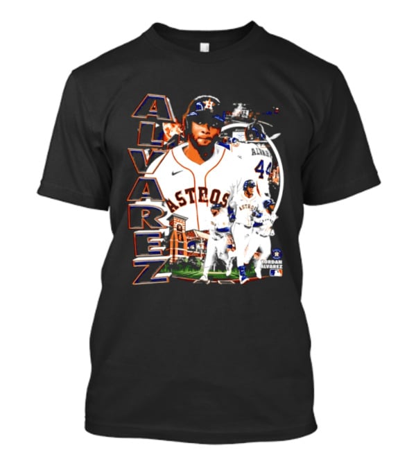 Yordan Alvarez Astros Baseball Number 44 Collage T-Shirt
