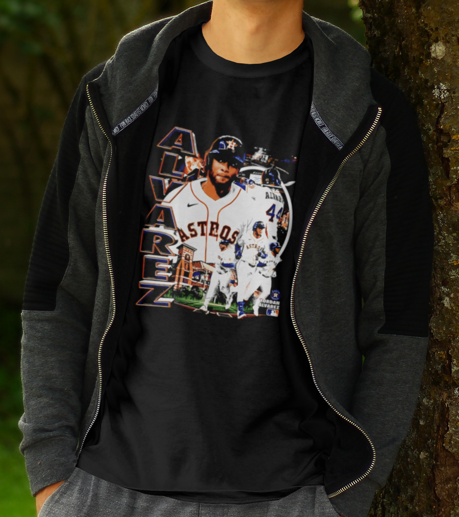Yordan Alvarez Astros Baseball Number 44 Collage T-Shirt