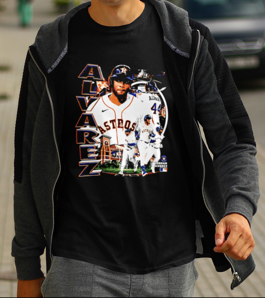Yordan Alvarez Astros Baseball Number 44 Collage T-Shirt
