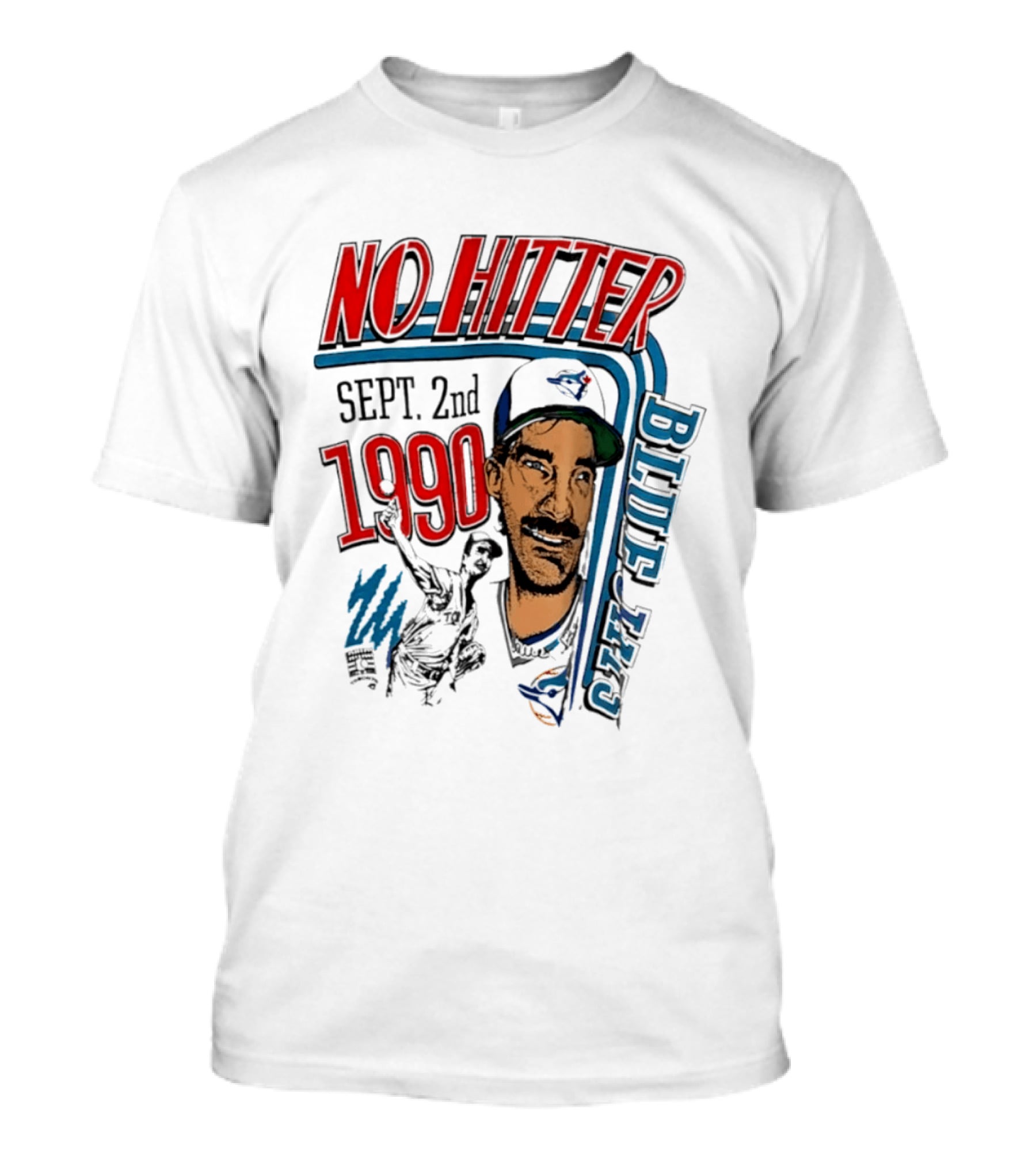 Toronto Blue Jays No Hitter Dave Stieb Sept 2nd 1990 T-Shirt