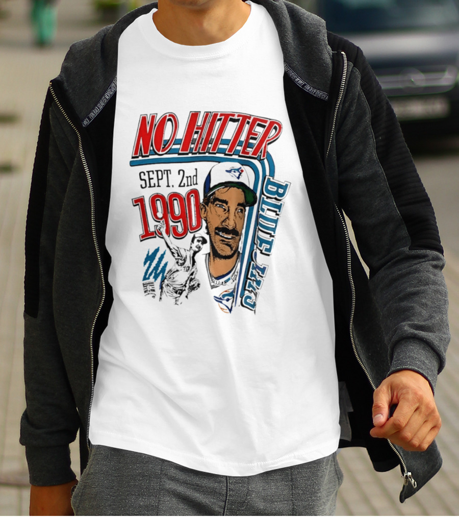 Toronto Blue Jays No Hitter Dave Stieb Sept 2nd 1990 T-Shirt