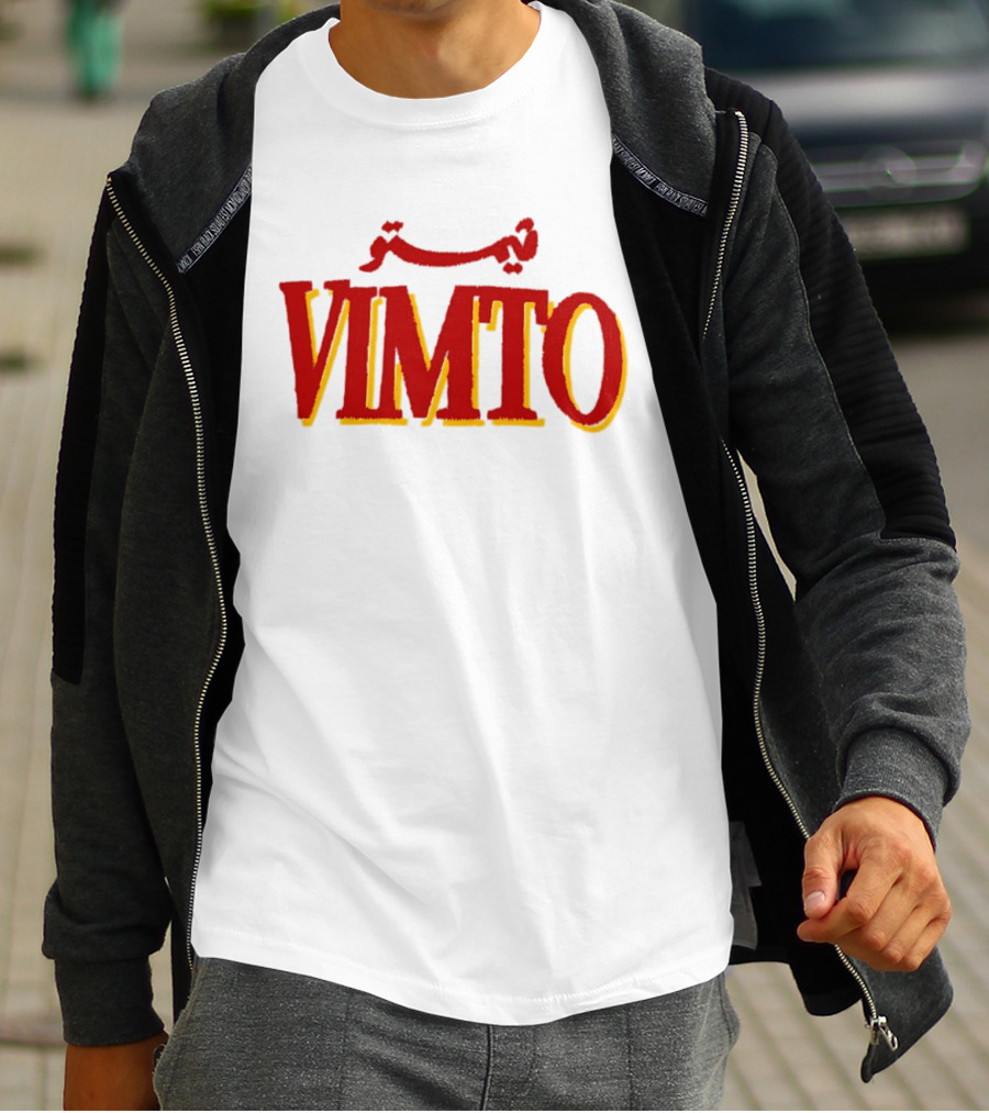 VIMTO Arabic Nostalgic Beverage Branding T-Shirt