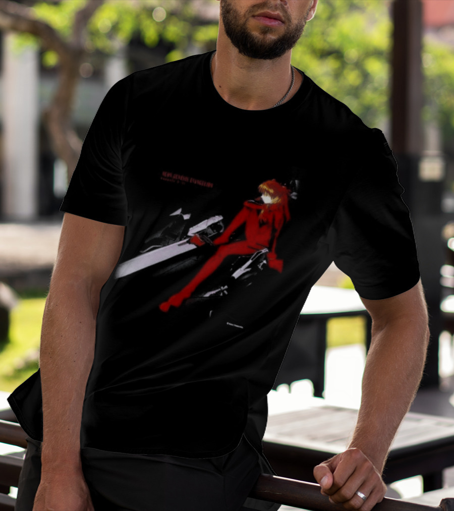Asuka Langley Soryu Neon Genesis Evangelion Genesis 0 11 Bold Red T-Shirt