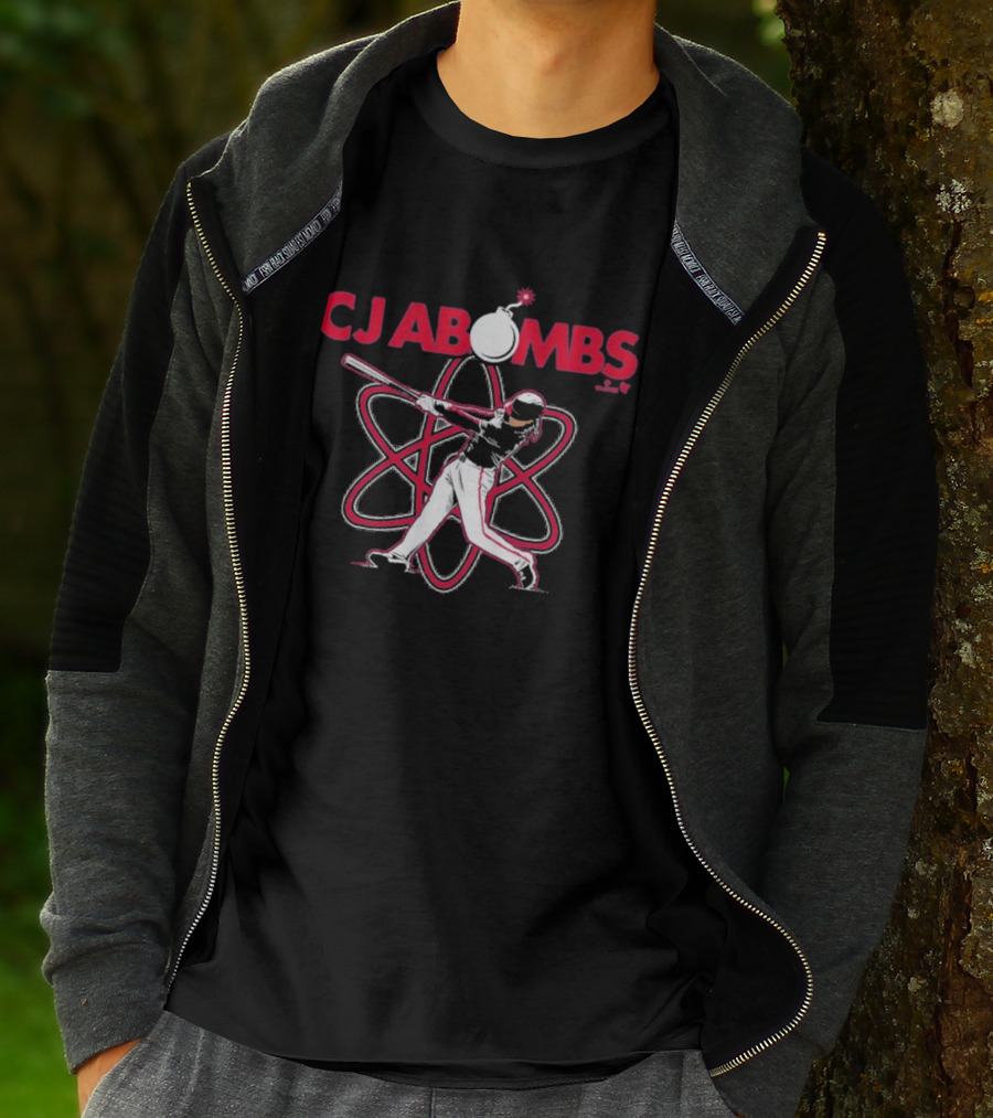 CJ Abrams ABombs Atomic Swing Baseball T-Shirt