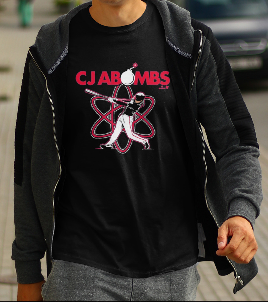 CJ Abrams ABombs Atomic Swing Baseball T-Shirt