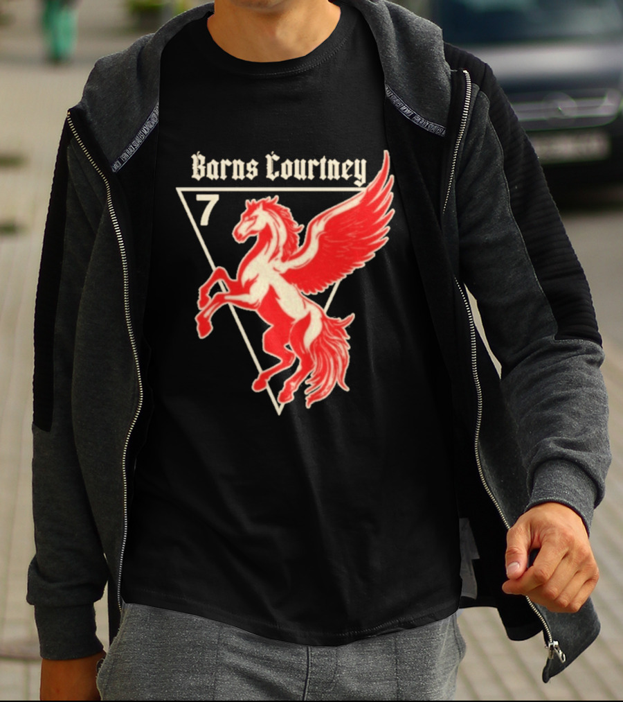Barns Courtney Pegasus 7 Retro Triangular Pegasus T-Shirt