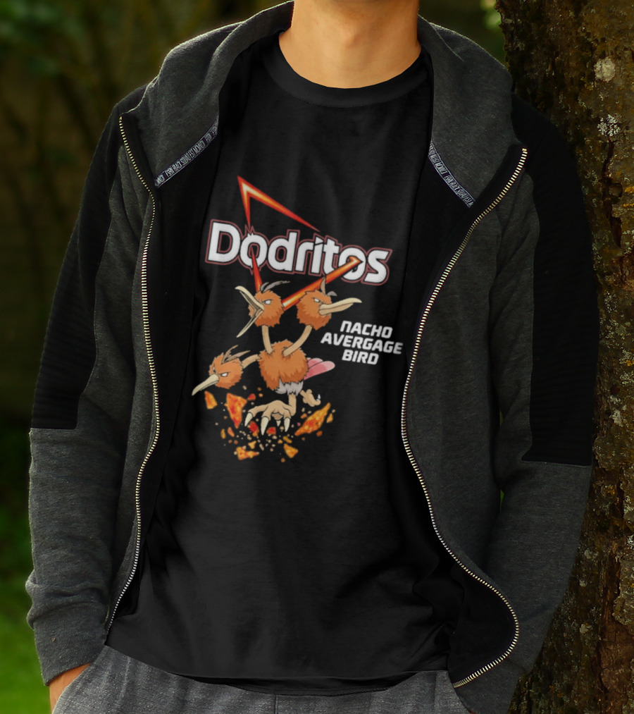 Dodritos Nacho AVERGAGE BIRD Pokemon T-Shirt