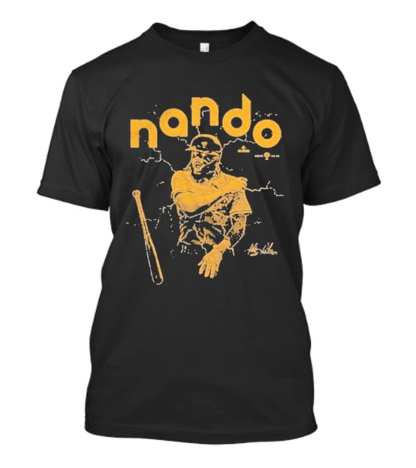 Nando Fernando Tatís Jr. San Diego Padres Baseball Player With Bat T-Shirt