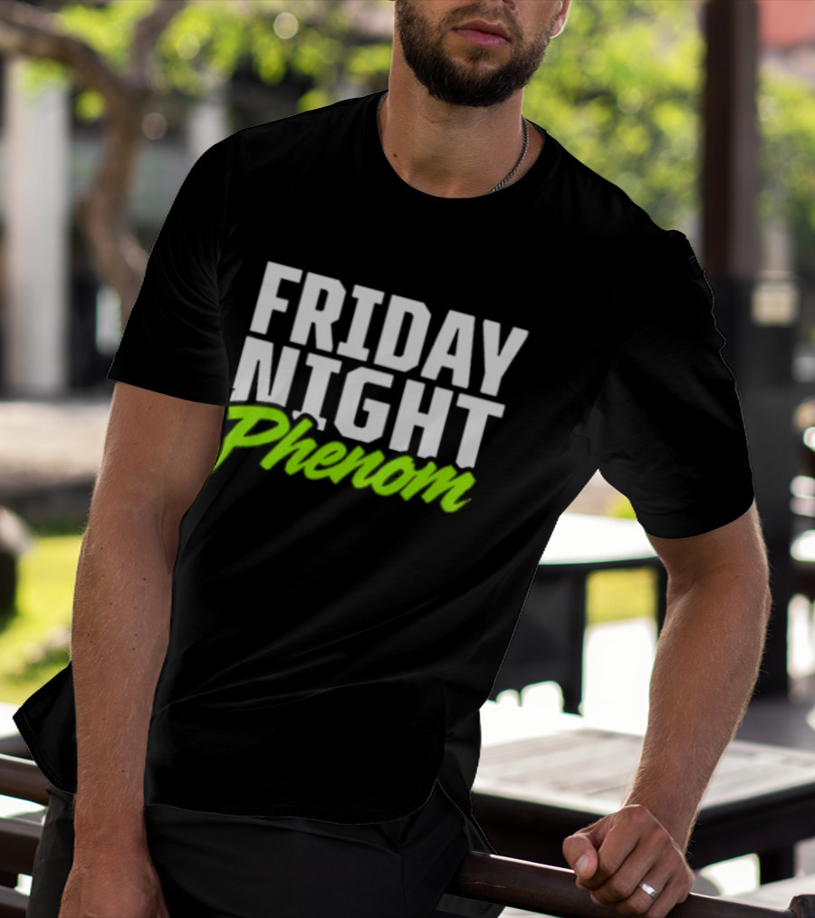 Friday Night Phenom Football Sports Stadium Lights Game T-Shirt