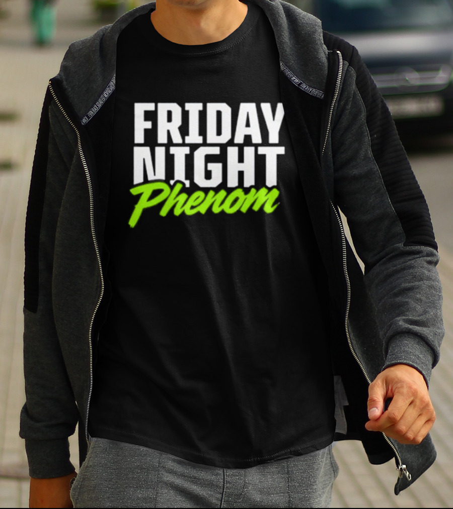 Friday Night Phenom Football Sports Stadium Lights Game T-Shirt