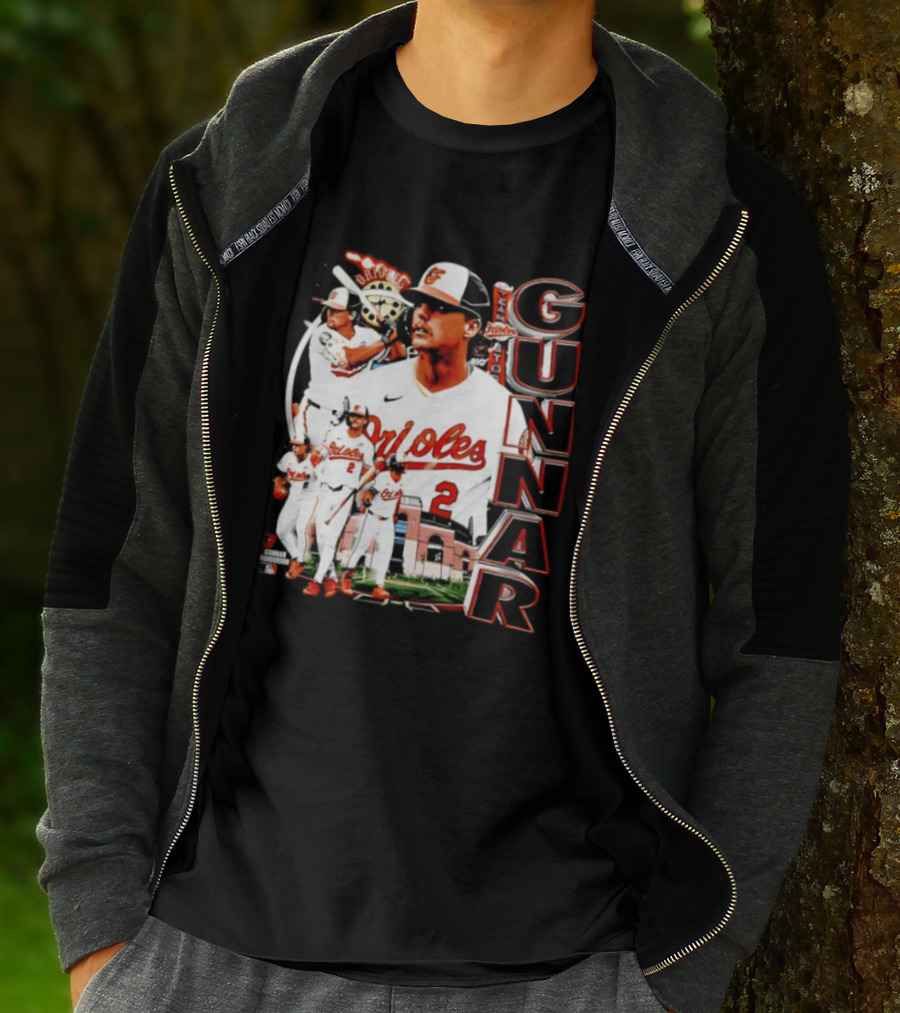 Gunnar Henderson Baltimore Orioles MLB 2026 Collage T-Shirt