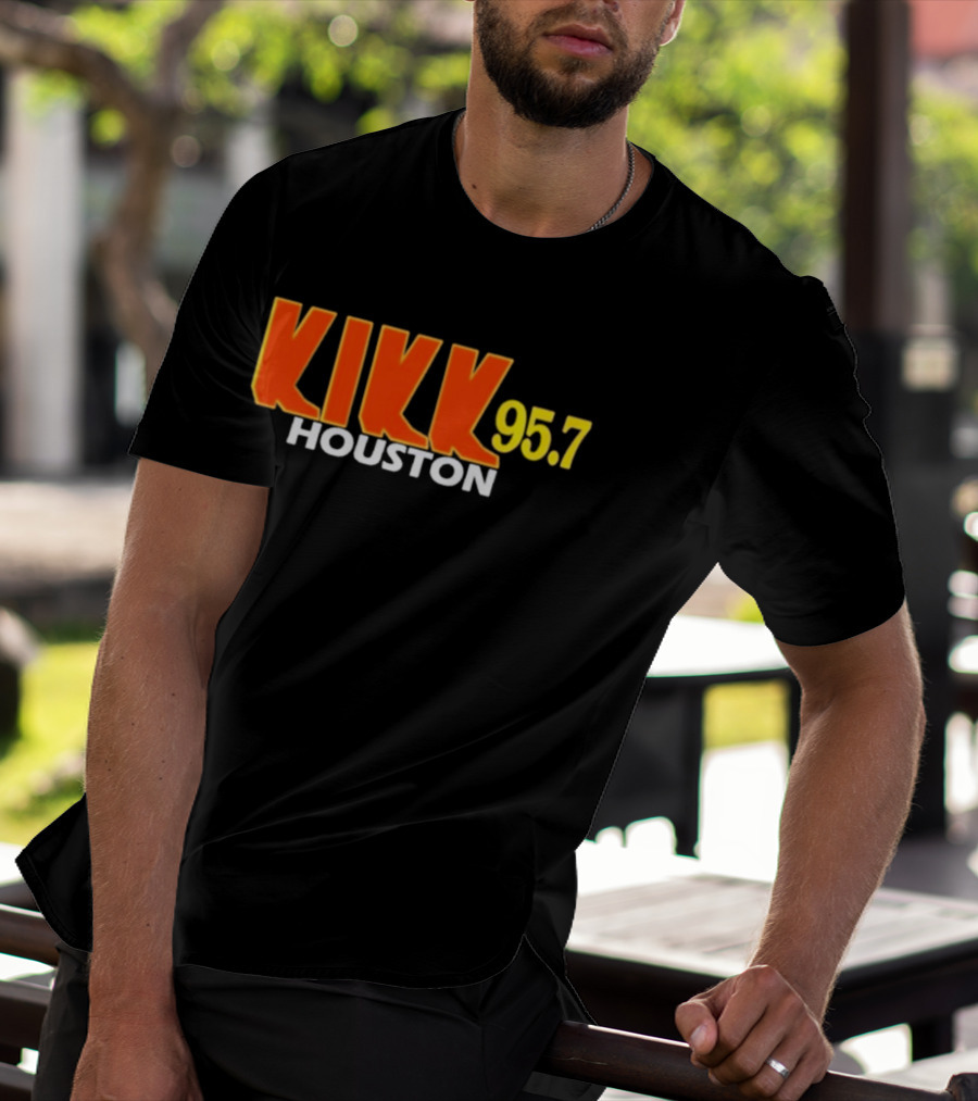 KIKK 95.7 Houston Retro Radio T-Shirt