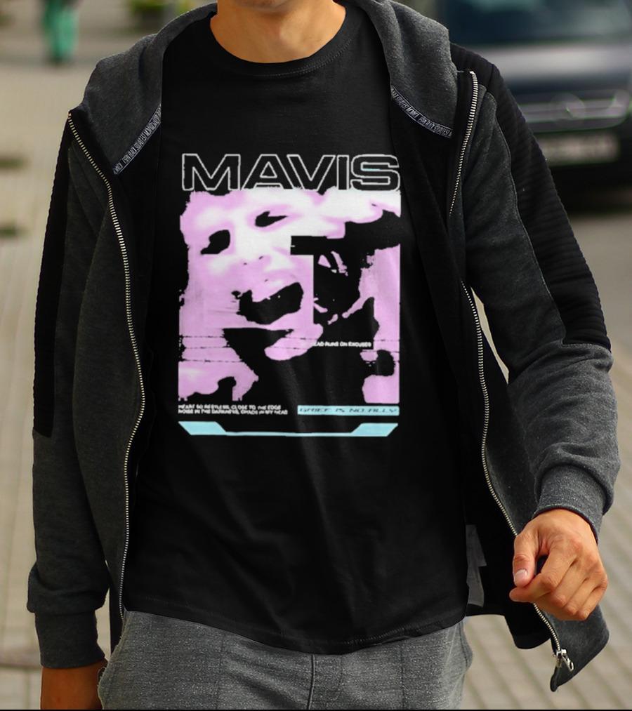 MAVIS Grief Is No Ally Accelerated Emotions Version 2 T-Shirt