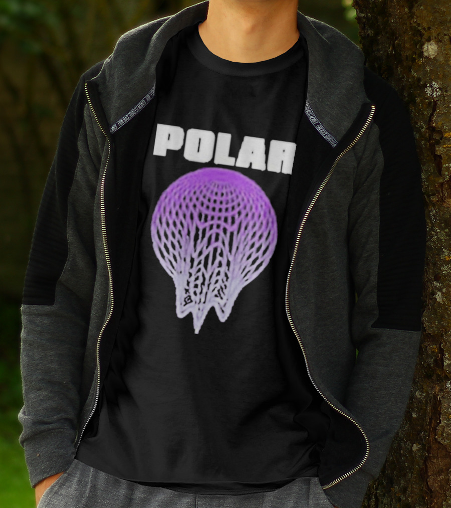 Polar Everywhere Everything Purple Jellyfish T-Shirt