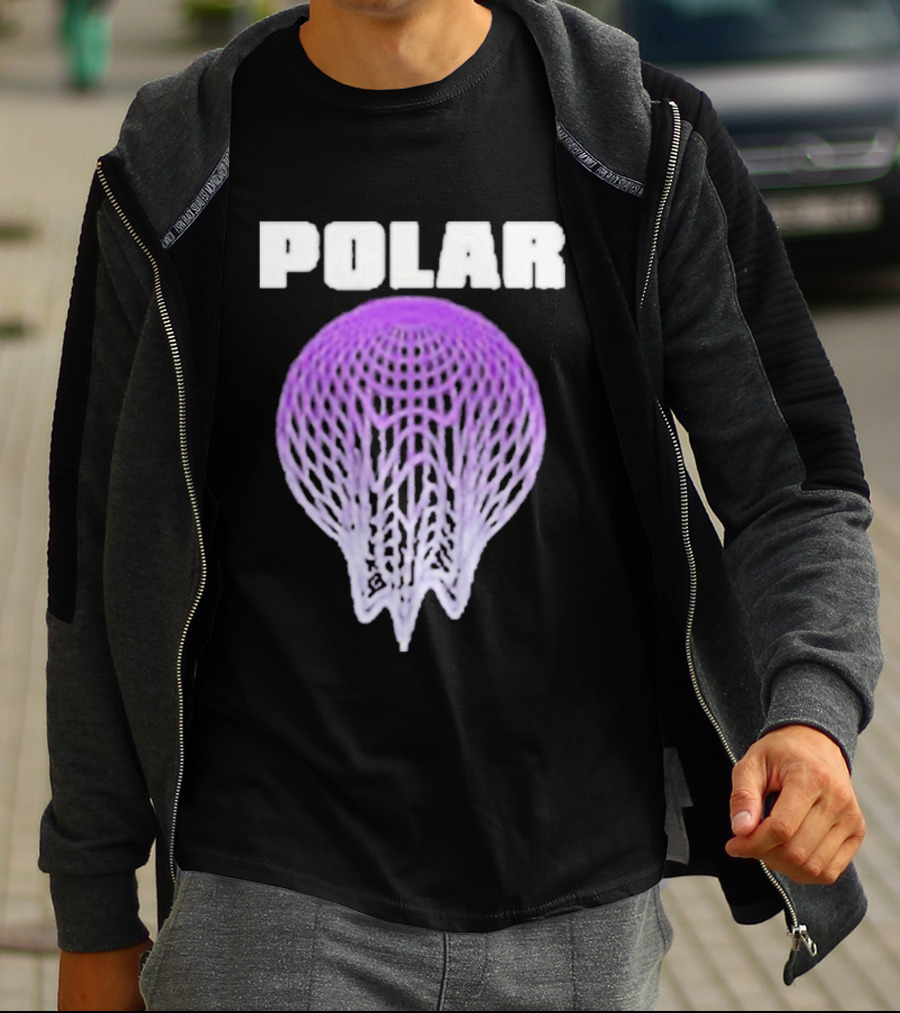 Polar Everywhere Everything Purple Jellyfish T-Shirt