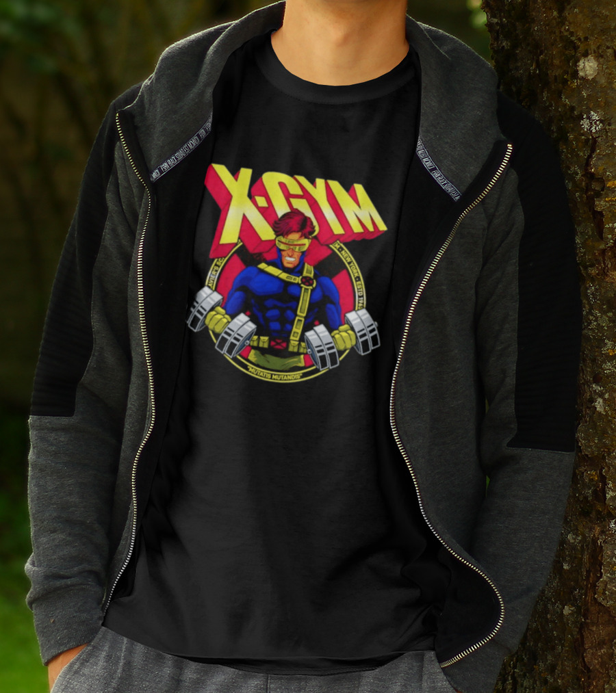 X Gym Cyclops Xavier's School New York Mutatis Mutandis Estd 1963 T-Shirt