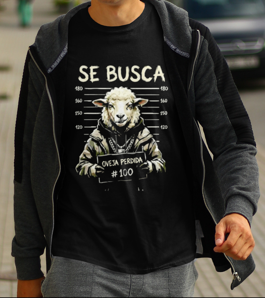 Se Busca Oveja Perdida 100 Shot T-Shirt