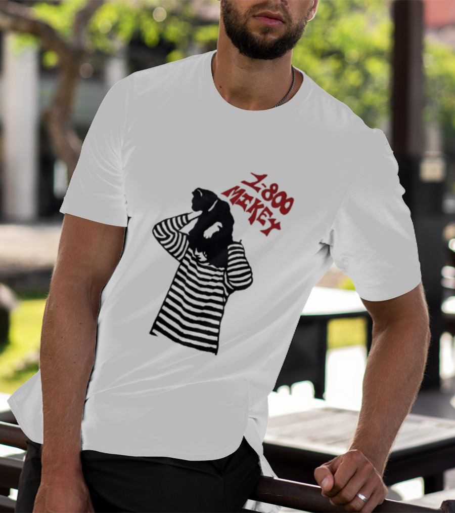1 800 Mikey Striped Sweater T-Shirt
