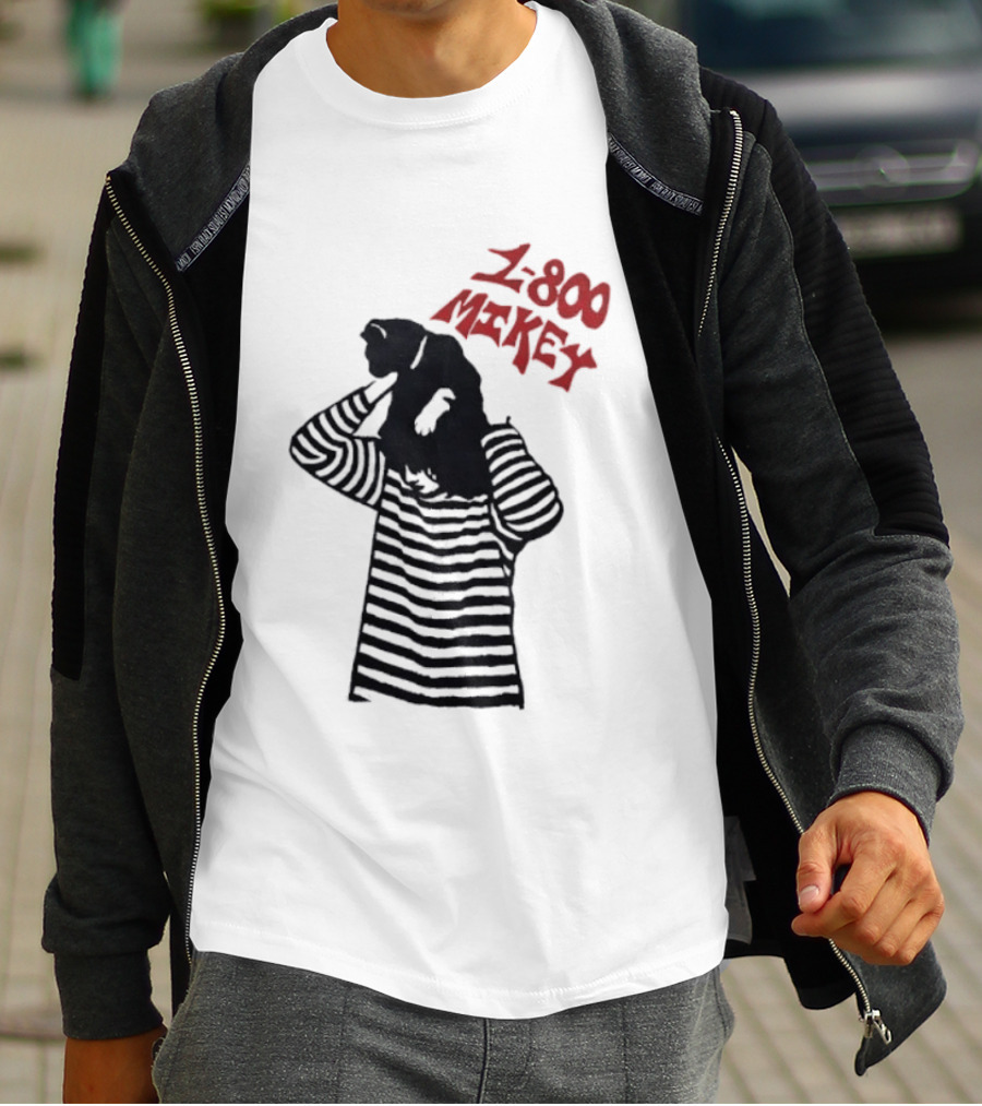 1 800 Mikey Striped Sweater T-Shirt