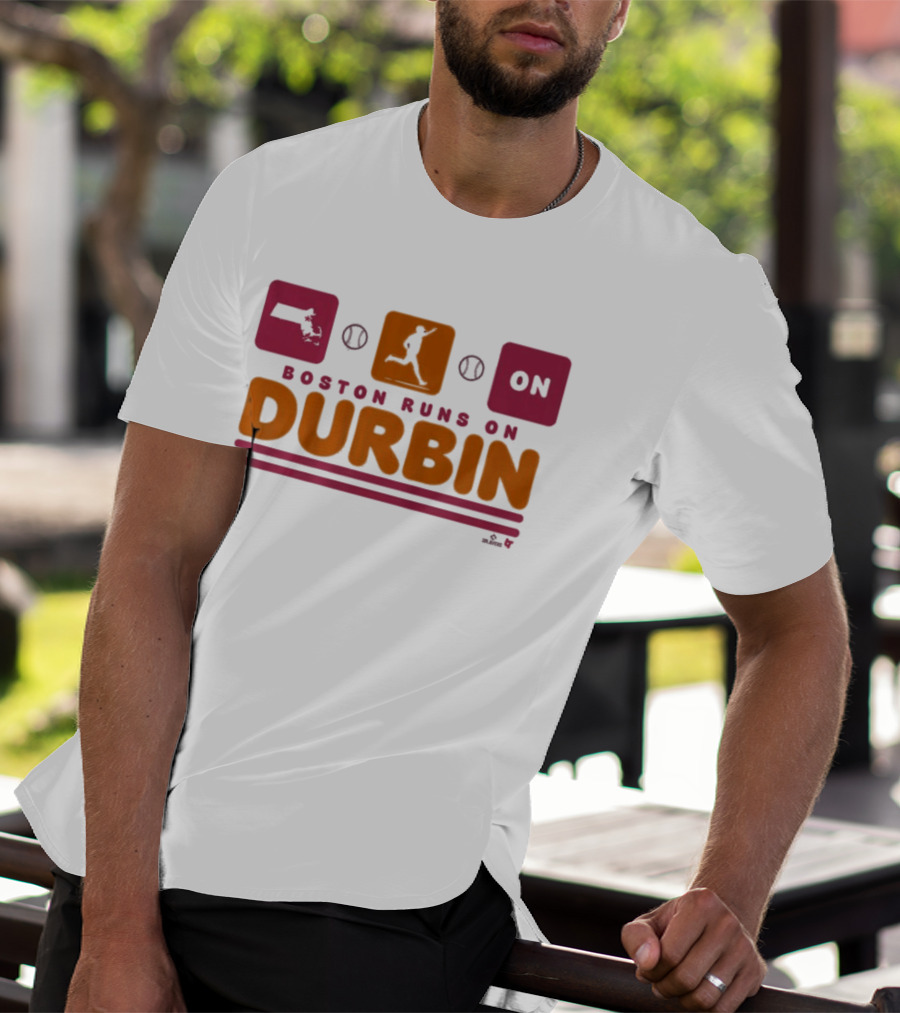 Boston Runs On Durbin Massachusetts Running T-Shirt